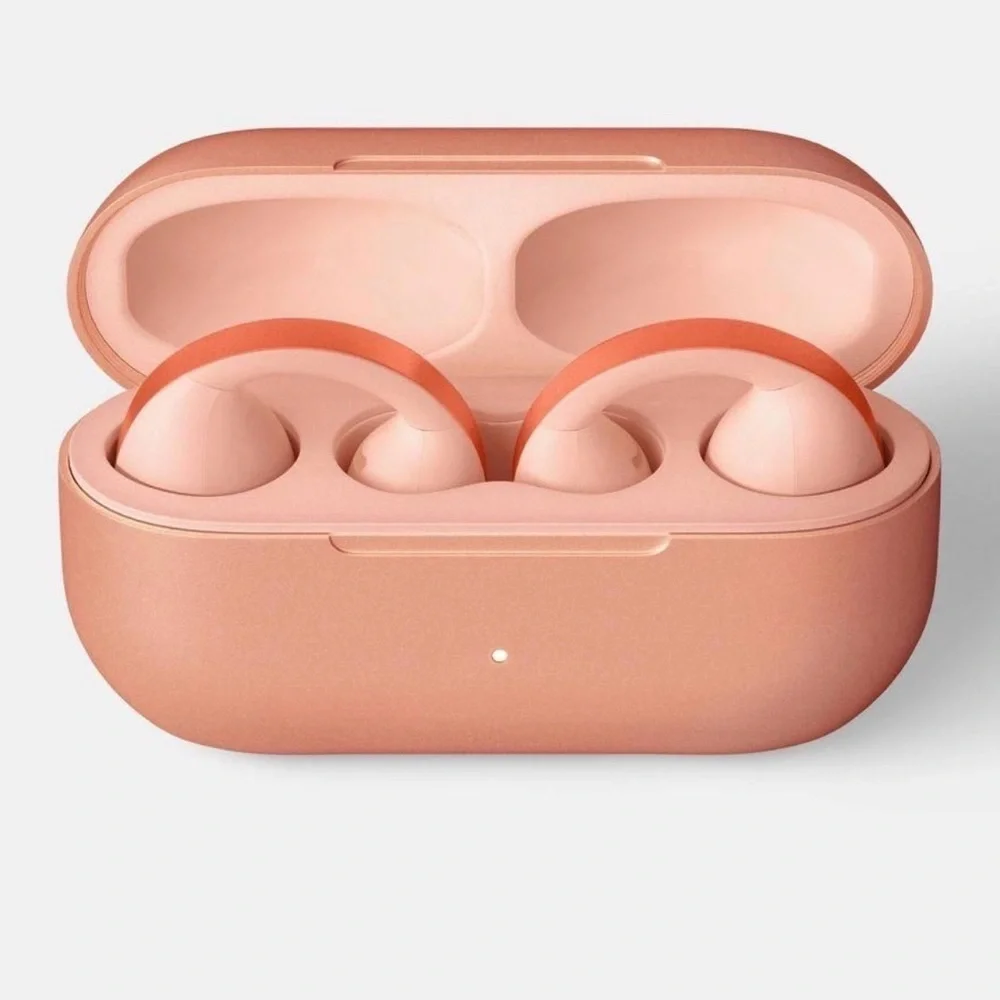 Open-Ear Jewelry Earbuds - heyday™True  Wireless USB-C, Color: Peach NIB